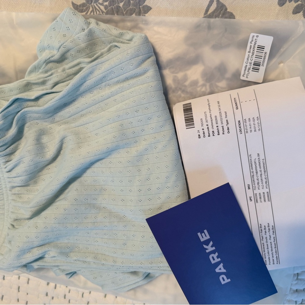 Parke Pontelle Boxer Pants (S) - Never Worn
